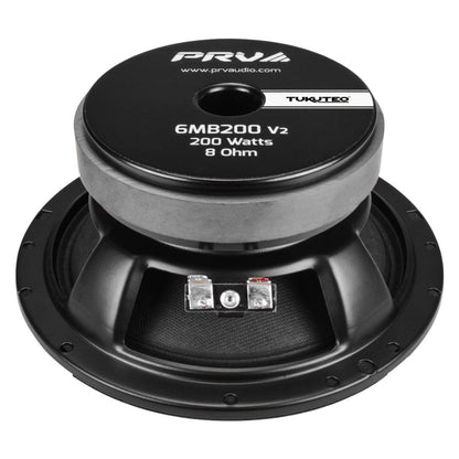 PRV Audio 6MB200 v2 | Parlante Profesional Mid-Bass 6″ 8Ω 100W RMS