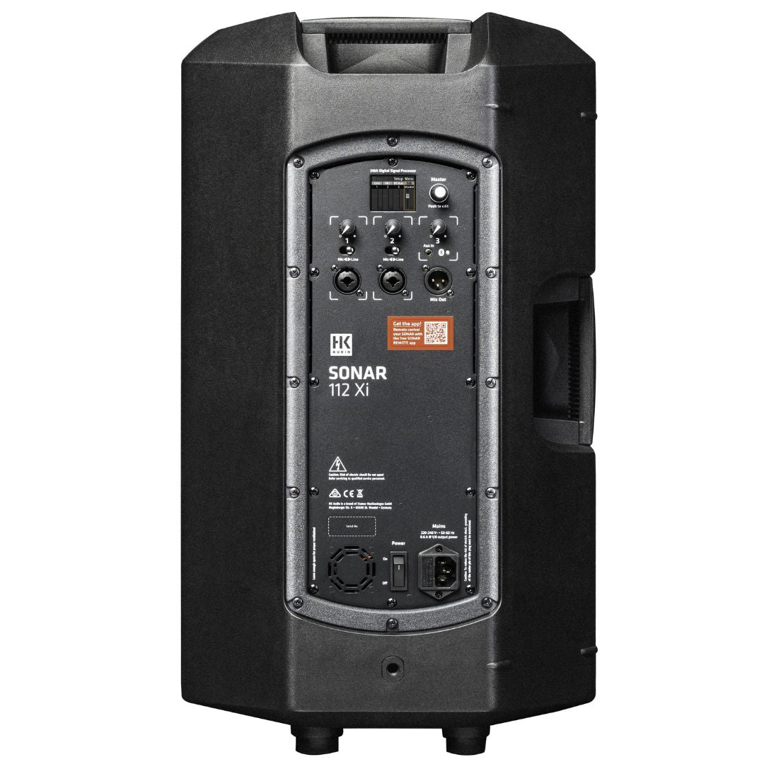HK Audio SONAR 112 Xi | Caja Activa de 12" con DSP, Bluetooth y Control por App