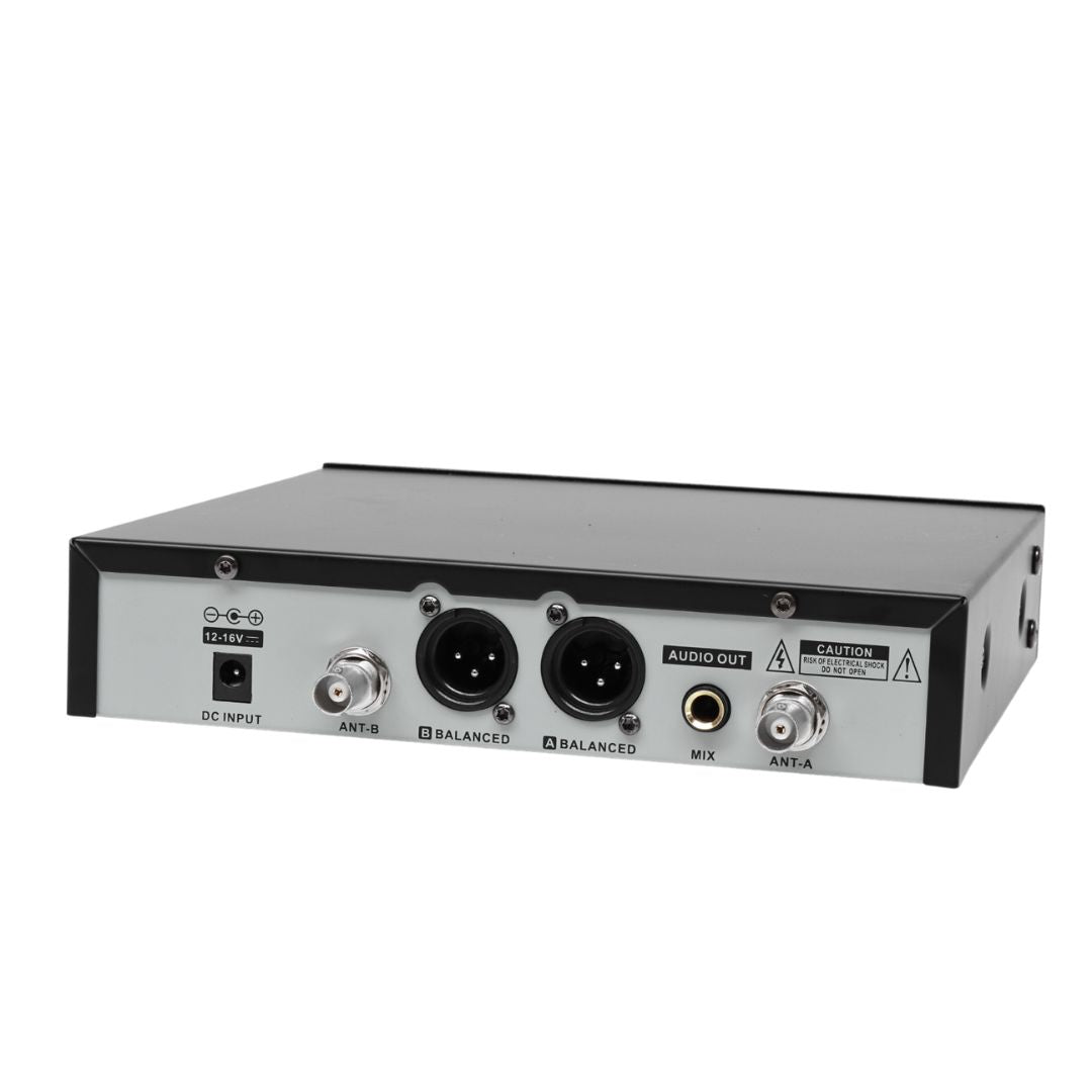 POWER PRO PL-MK3 | Sistema de Micrófono Doble Inalámbrico de Mano 200m
