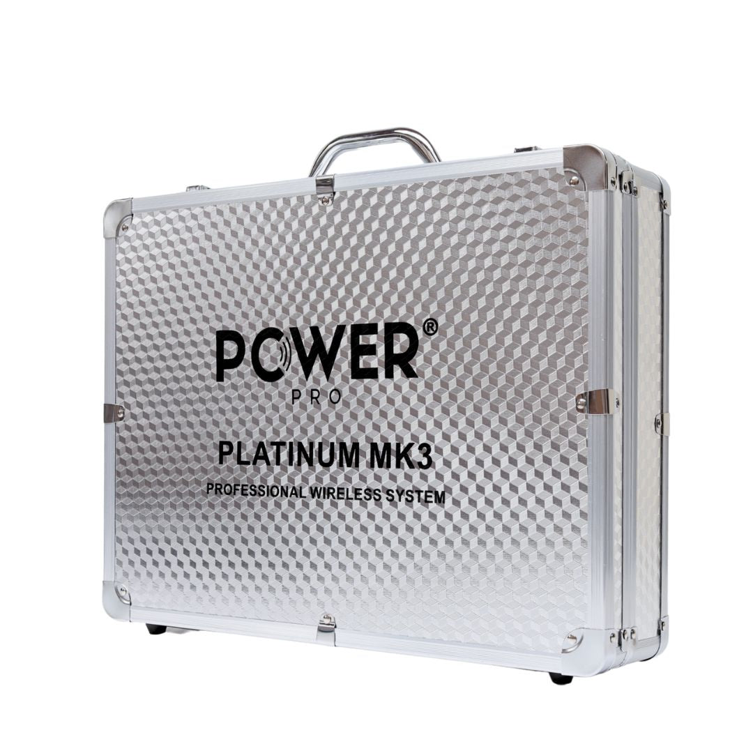 POWER PRO PL-MK3 | Sistema de Micrófono Doble Inalámbrico de Mano 200m