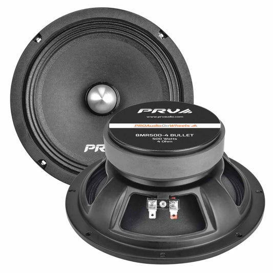 PRV Audio 8MR500-4 Bullet | Parlante Profesional de Medio Rango 8″ 4Ω 500W