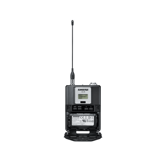 Shure AD1 | Transmisor Bodypack Inalámbrico Axient® Digital