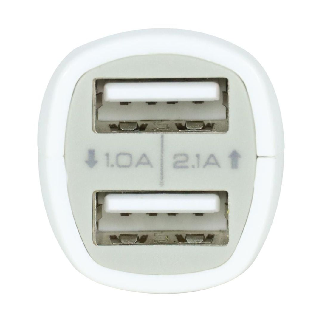 UNIVERSAL ADC-IPUC04 | Adaptador AC/DC Inteligente para Auto 5V – 2.1A (Doble USB)