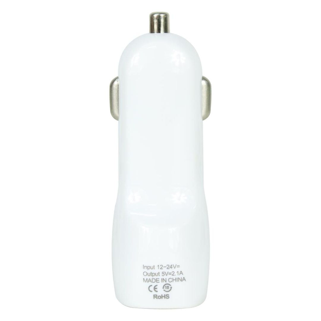 UNIVERSAL ADC-IPUC04 | Adaptador AC/DC Inteligente para Auto 5V – 2.1A (Doble USB)
