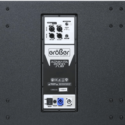 Grober ADVANTA2500 SUB | Subwoofer Activo 18’’ 2500W