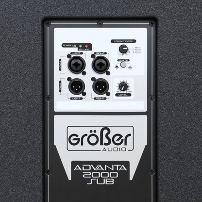 Grober ADVANTA2500 SUB | Subwoofer Activo 18’’ 2500W