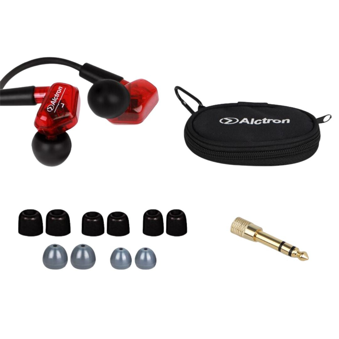 AE07R Alctron | Auriculares In Ear Profesionales con Cable Memory