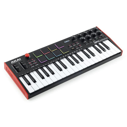 AKAI MPK Mini Plus | Controlador MIDI USB de 37 Teclas con Secuenciador y CV/Gate