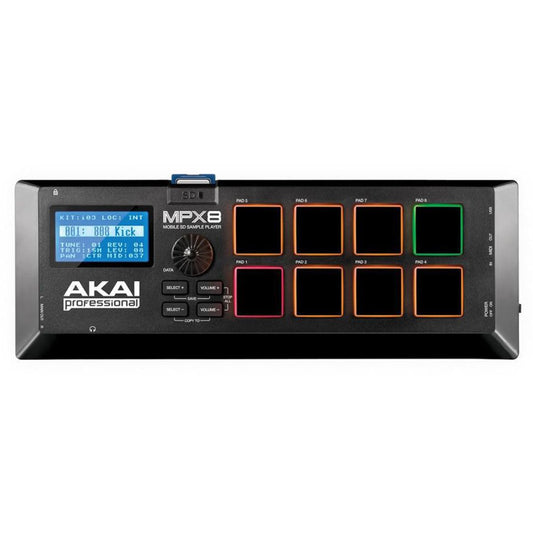 AKAI MPX8 | Sample Pad Profesional con 8 Pads Sensibles y USB/MIDI