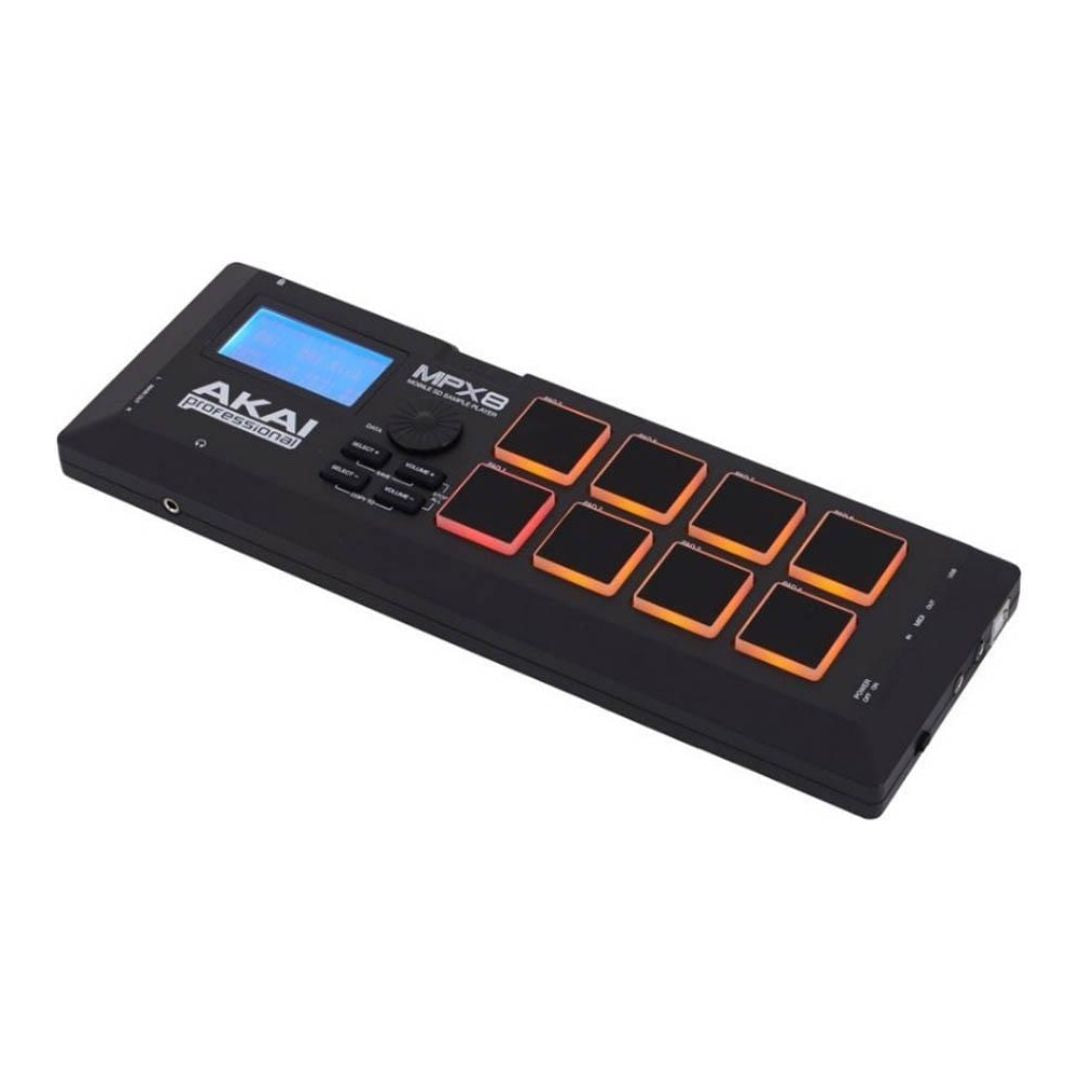 AKAI MPX8 | Sample Pad Profesional con 8 Pads Sensibles y USB/MIDI