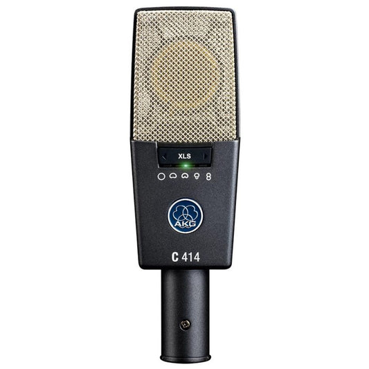 AKG C414 XLS | Micrófono de Condensador Profesional Multipatrón de Diafragma Grande