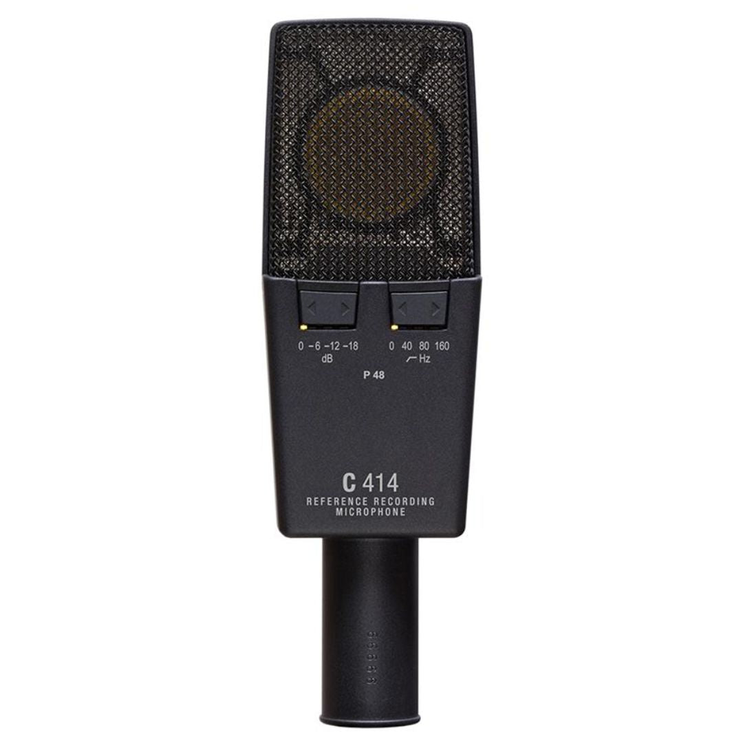 AKG C414 XLS | Micrófono de Condensador Profesional Multipatrón de Diafragma Grande