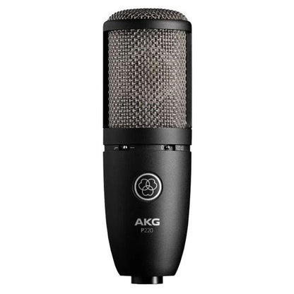 AKG Perception P220 | Micrófono de Condensador Profesional de Diafragma Grande