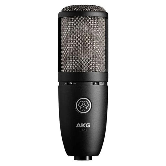 AKG Perception P220 | Micrófono de Condensador Profesional de Diafragma Grande