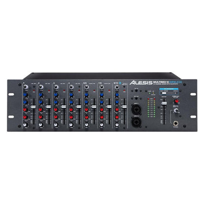 ALESIS MultiMix 10 Wireless | Mezcladora Analógica de 10 Canales con Bluetooth para Rack