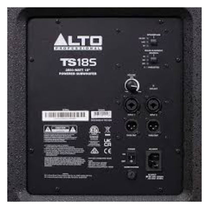 ALTO PROFESSIONAL TS18S | Subwoofer Activo Profesional de 18”