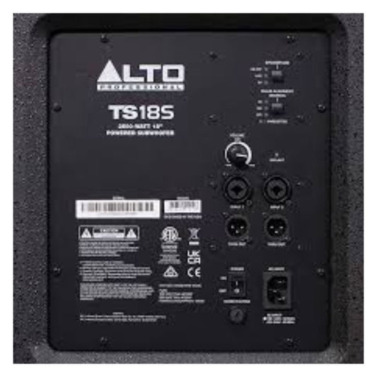 ALTO PROFESSIONAL TS18S | Subwoofer Activo Profesional de 18”