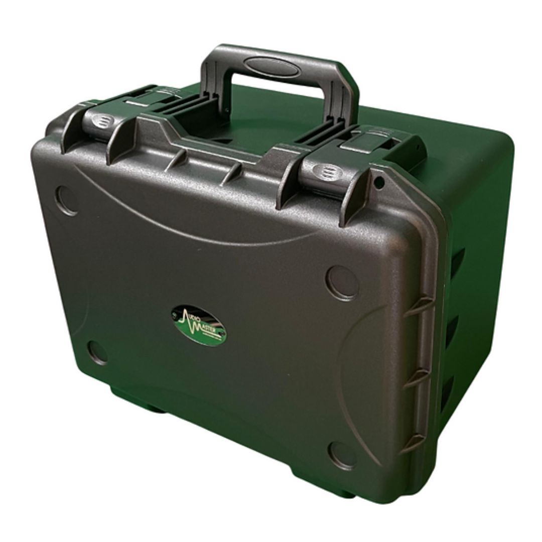 Audio Master AM-5004MIC | Rack Plástico de Viaje Profesional