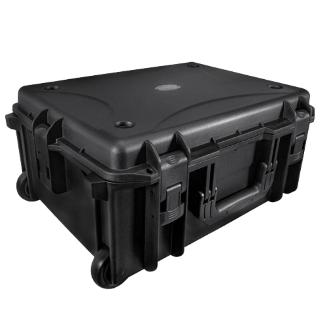 Audio Master AM-6002 | Maleta Plástica Tipo Pelican con Ruedas y Agarradera