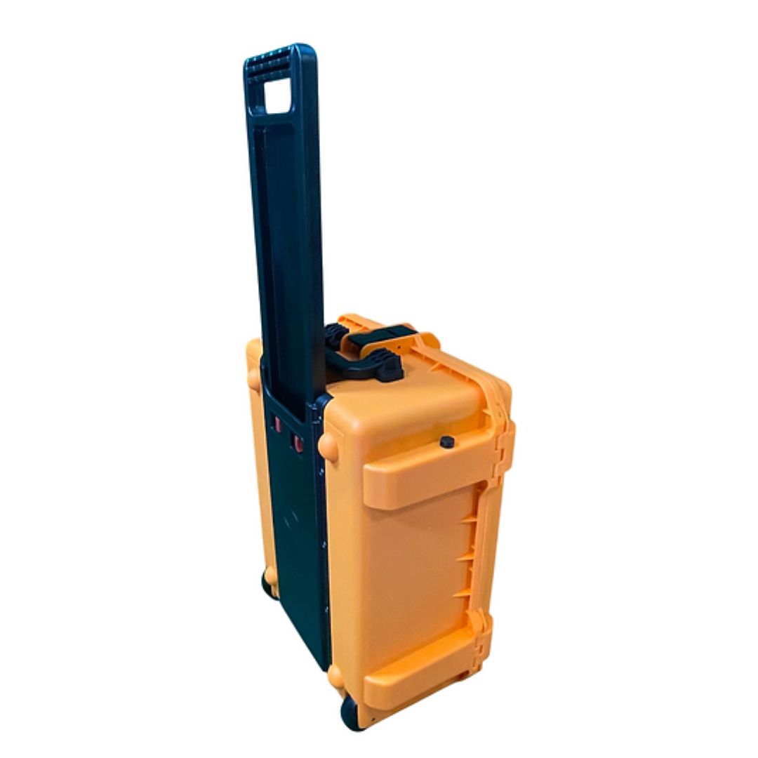 Audio Master AM-6002OR | Maleta Plástica Tipo Pelican con Ruedas y Agarradera