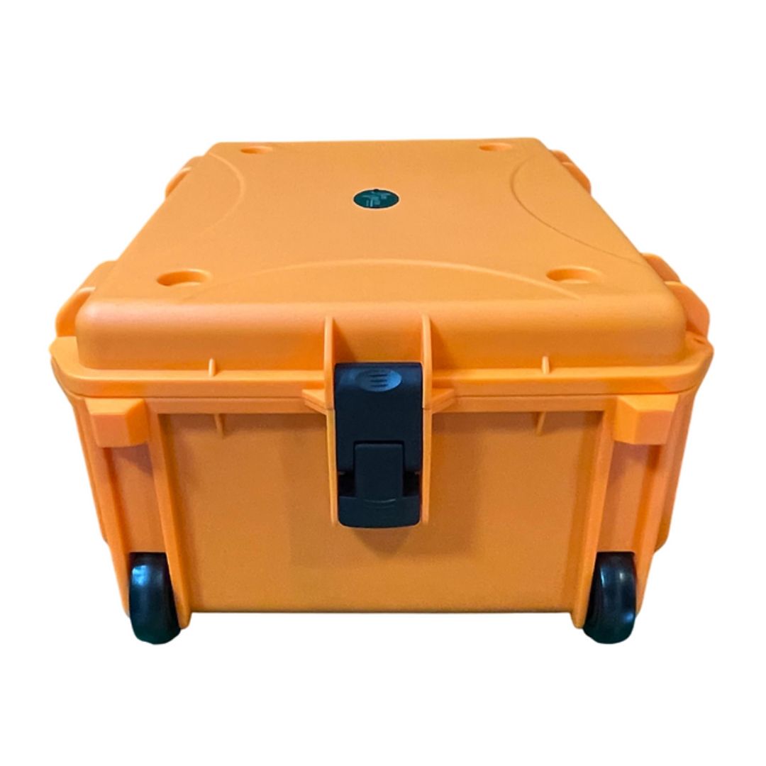 Audio Master AM-6002OR | Maleta Plástica Tipo Pelican con Ruedas y Agarradera