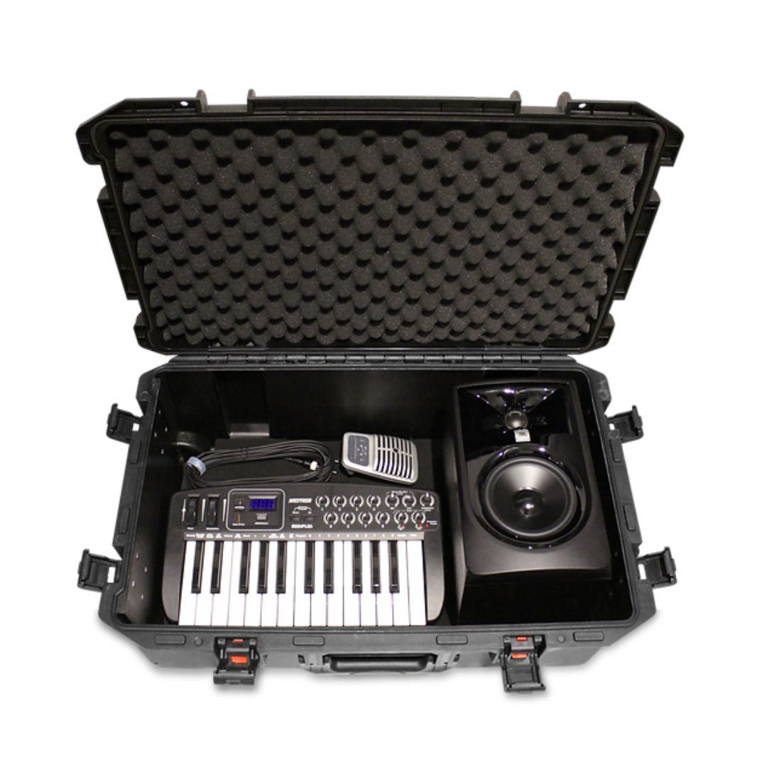 Audio Master AM-6003 | Estuche / Rack ABS Multiusos con Ruedas