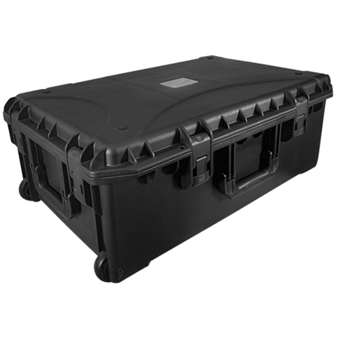 Audio Master AM-6005 | Maleta Plástica Tipo Pelican con Ruedas y Agarradera