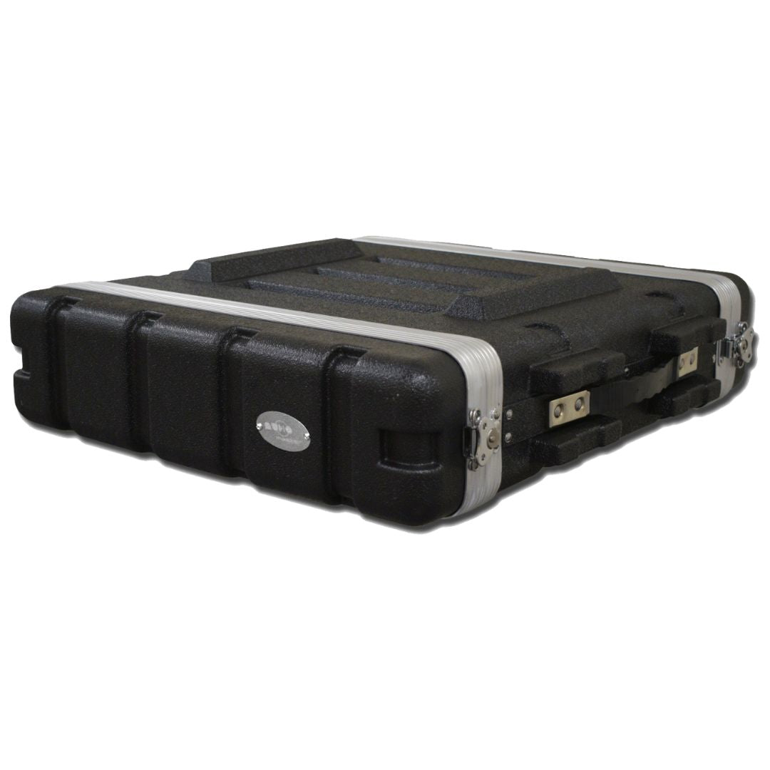 Audio Master AM-ABS-2U | Rack de ABS 2U con Manija y Puertas Desmontables