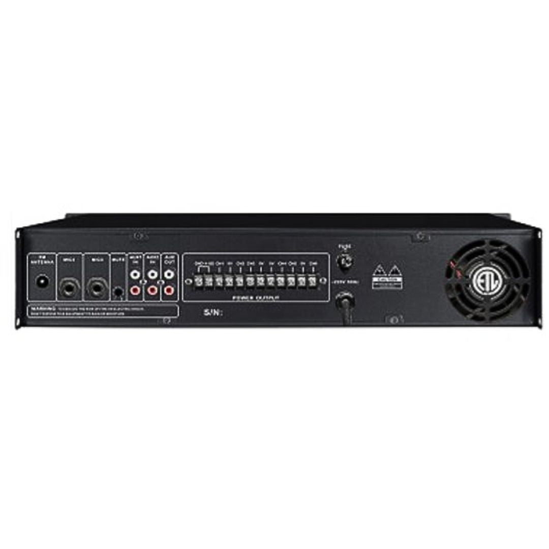 Audio Master AM-DA-120MT | Amplificador Mezclador Zonal Profesional 6 Zonas