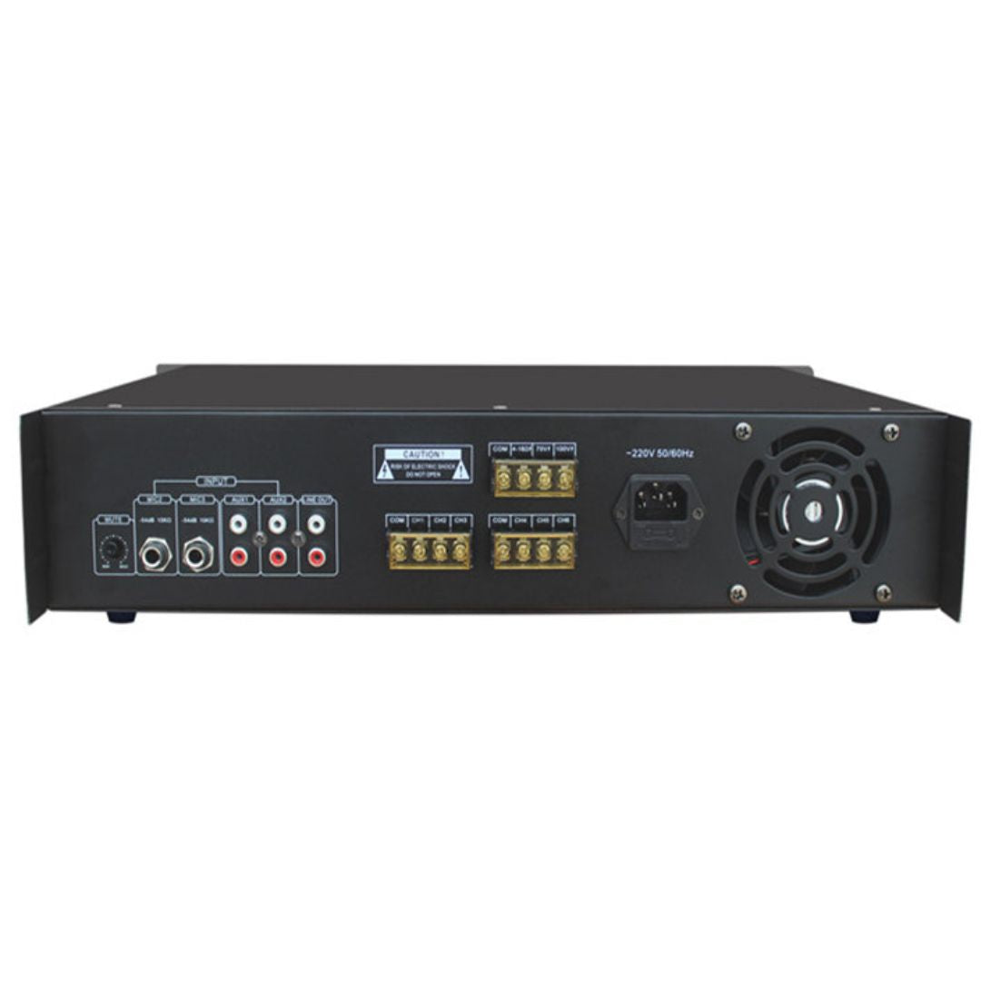 Audio Master AM-MA-60MZ | Amplificador Mezclador Zonal Profesional 6 Zonas