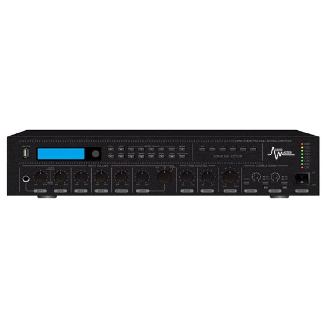 Audio Master AM-MD120WZ | Mezclador Amplificador Zonal 120W