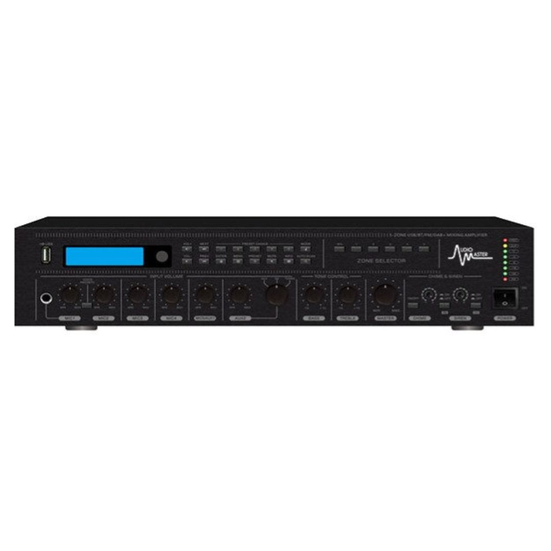 Audio Master AM-MD350WZ | Mezclador Amplificador Zonal 350W