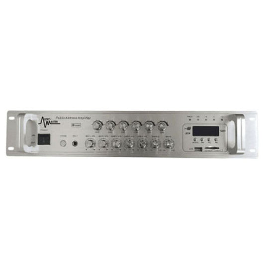 Audio Master AM-SZ-120 | Amplificador Mezclador Zonal 6 Zonas 120W