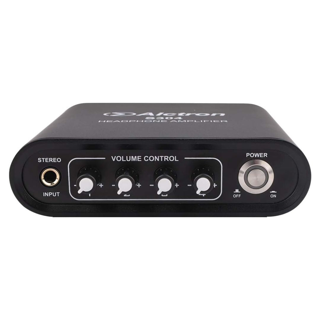 AMP6 Alctron S304 | Amplificador de Audífonos 4 Canales