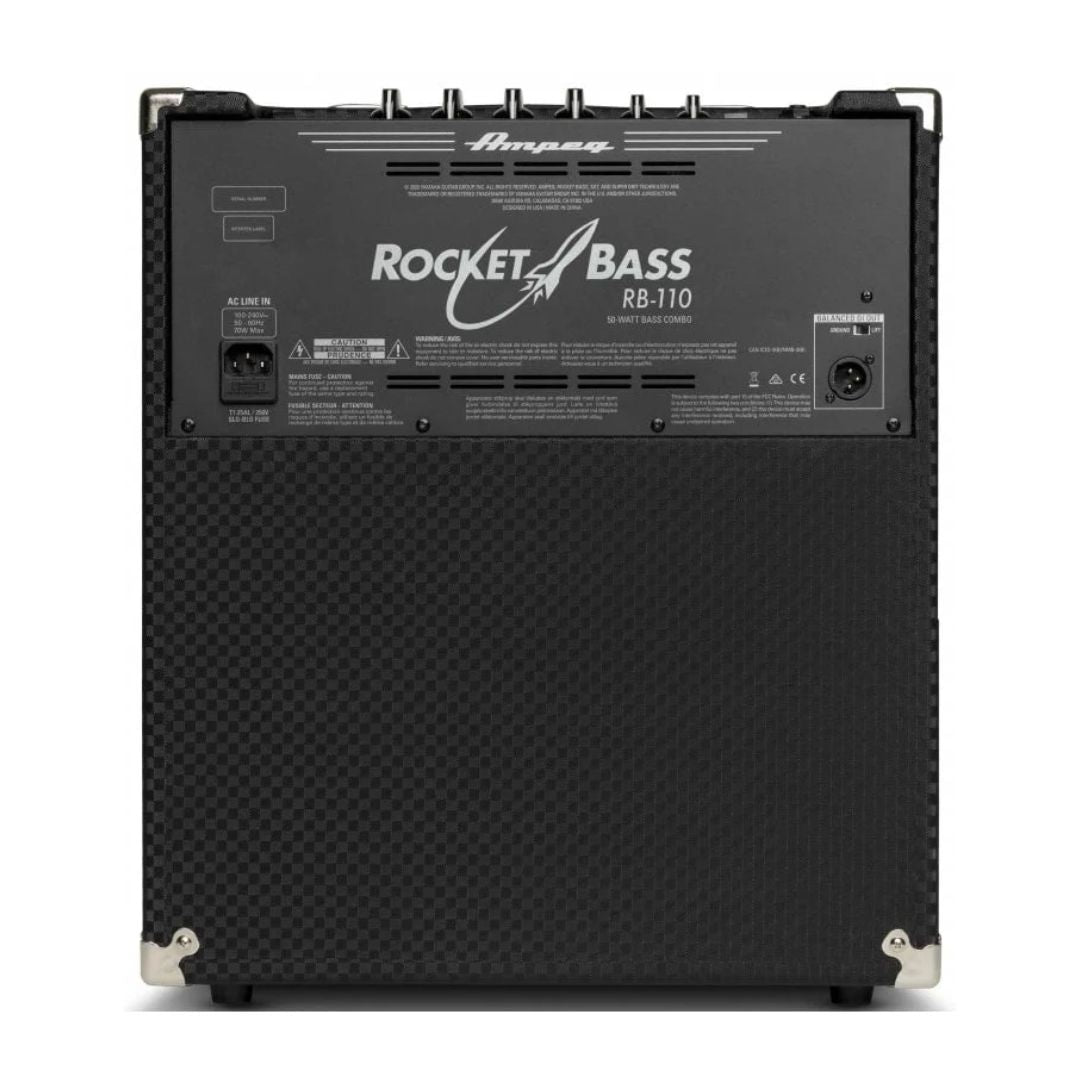 AMPEG RB-110 | Amplificador de Bajo Combo 1×10″ – 50W