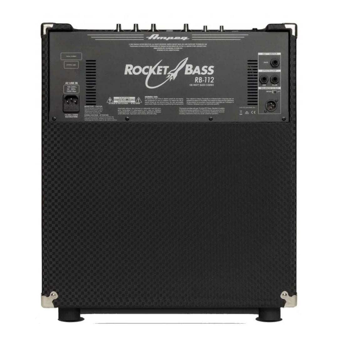 AMPEG RB-112 | Amplificador de Bajo Combo Profesional 1×12″ – 100W