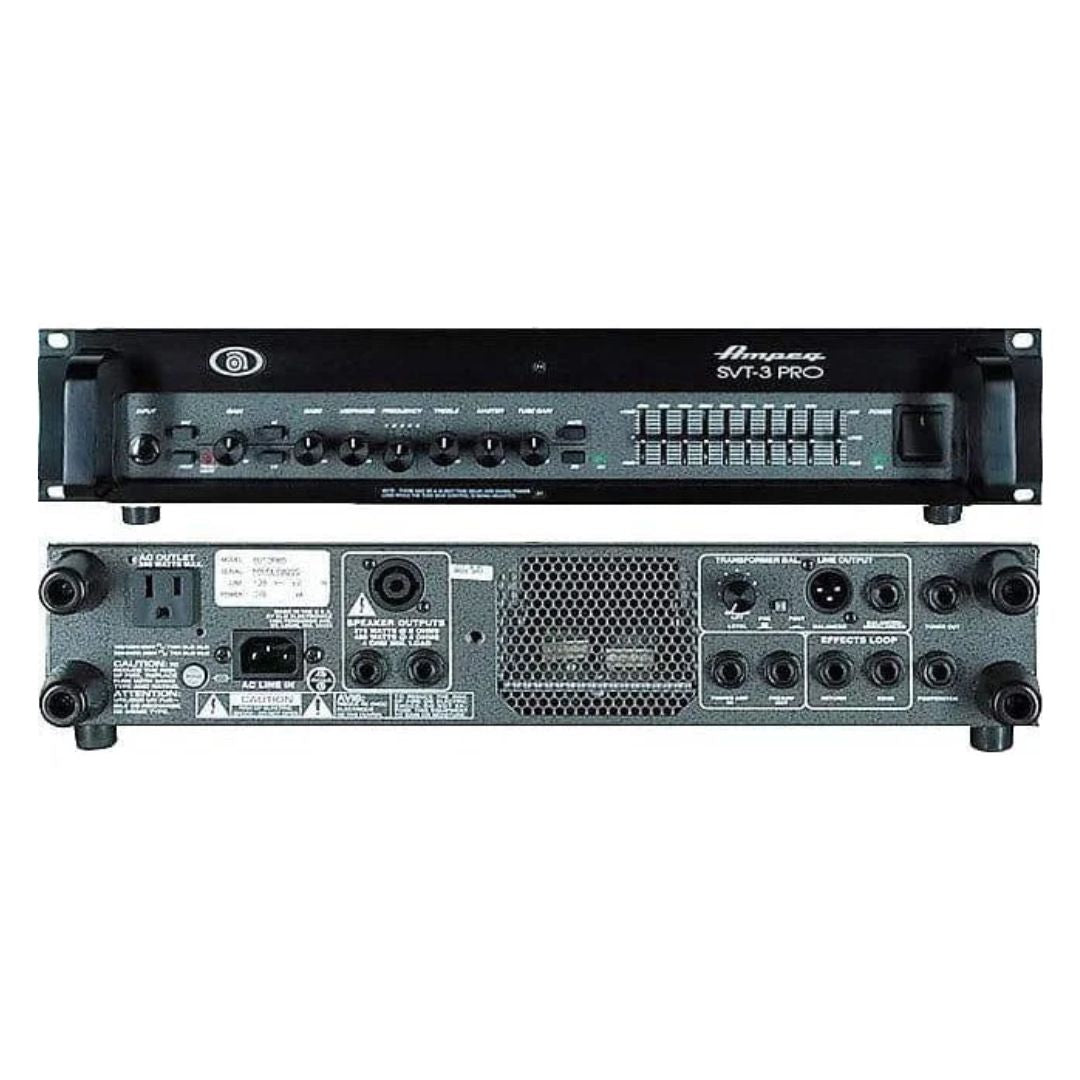 AMPEG SVT-3PRO | Cabezal de Bajo Profesional Híbrido con Tubos