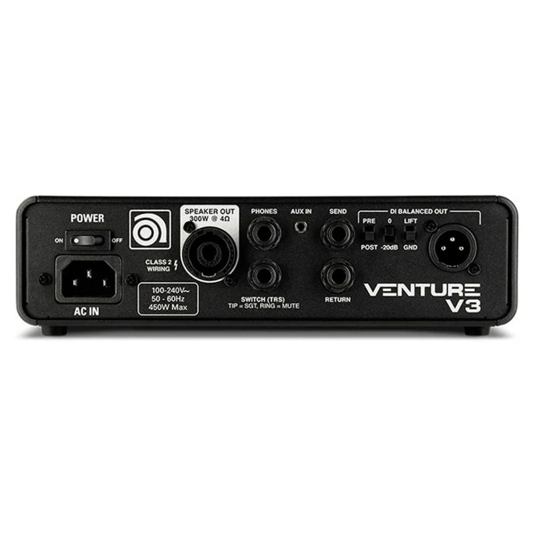 AMPEG VENTURE V3 | Cabezal de Bajo Profesional Compacto
