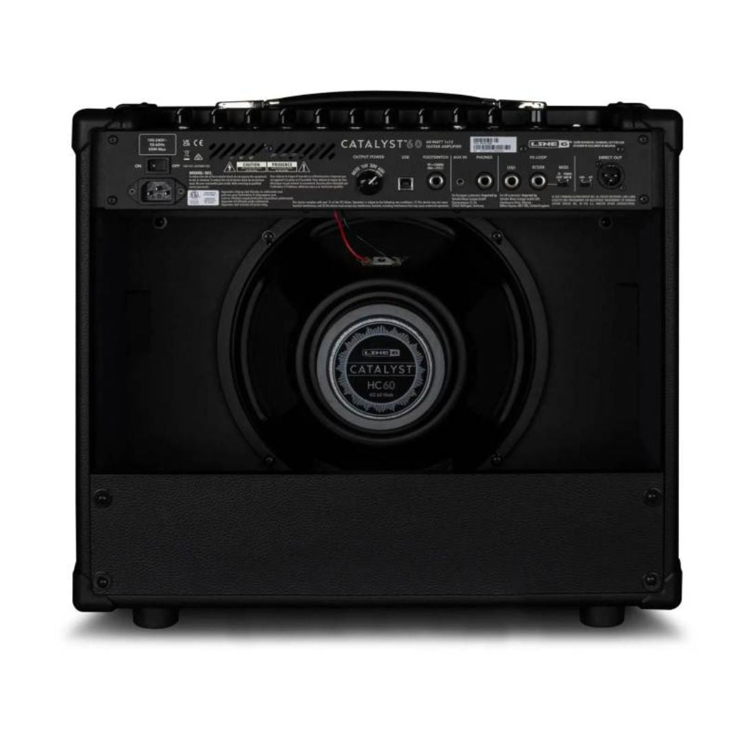 CATALYST AMPLIFICADOR LINE 6 CATALYST 60 | Combo 60W  1x12’’ USB Audio & FX