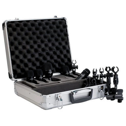 AUDIX FP5 | Kit Profesional de Micrófonos para Batería (5 Piezas) con Estuche de Aluminio