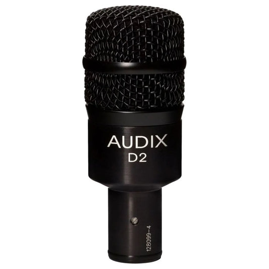 AUDIX D2 | Micrófono Profesional Dinámico Hipercardioide para Batería e Instrumentos