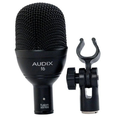 AUDIX F6 | Micrófono Profesional para Bombo y Baja Frecuencia