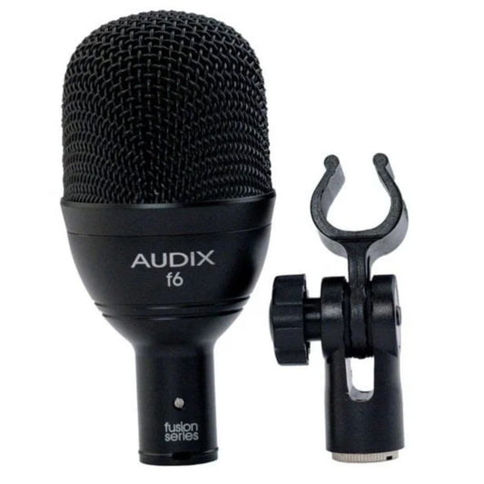 AUDIX F6 | Micrófono Profesional para Bombo y Baja Frecuencia