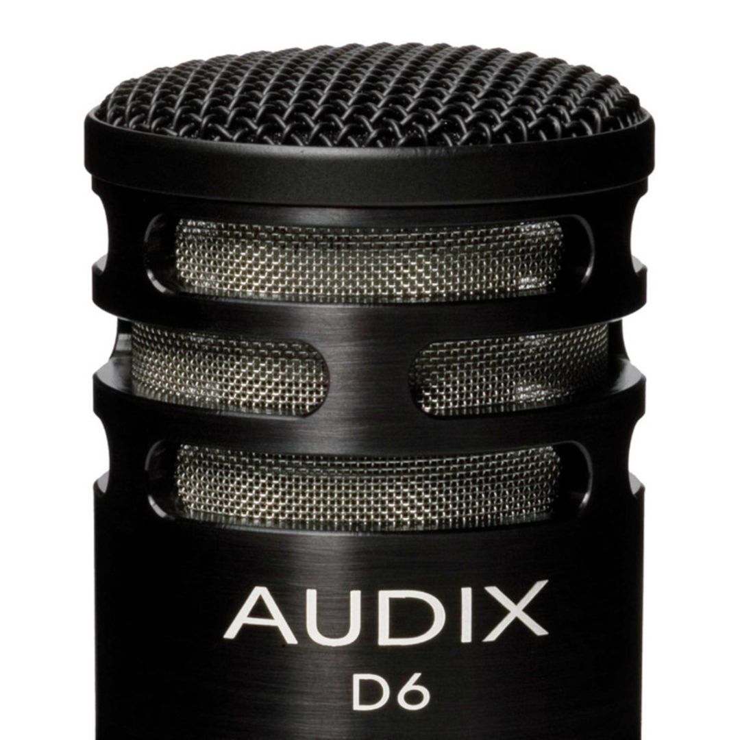 AUDIX D6 | Micrófono Profesional para Bombo y Baja Frecuencia