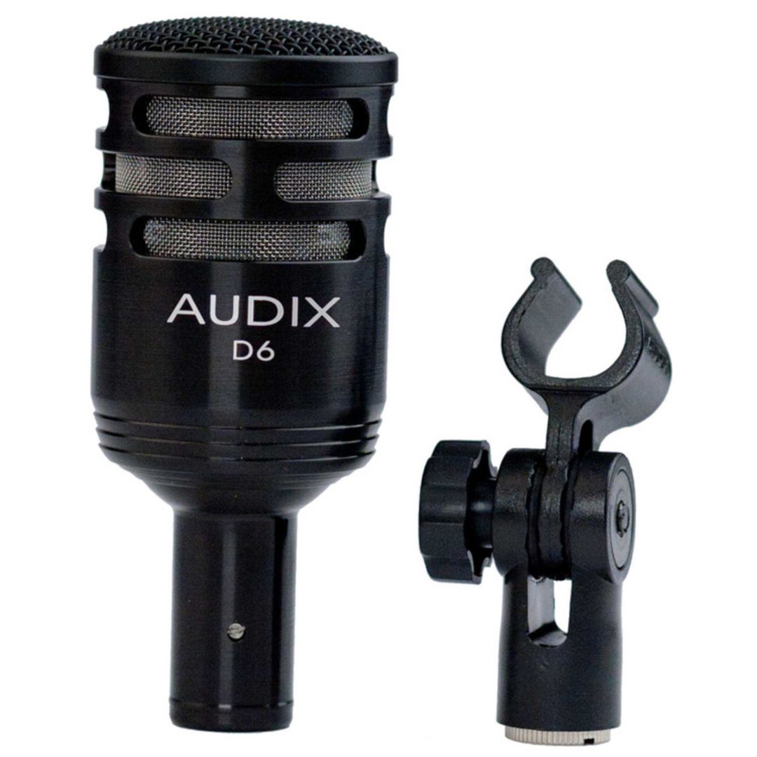AUDIX D6 | Micrófono Profesional para Bombo y Baja Frecuencia