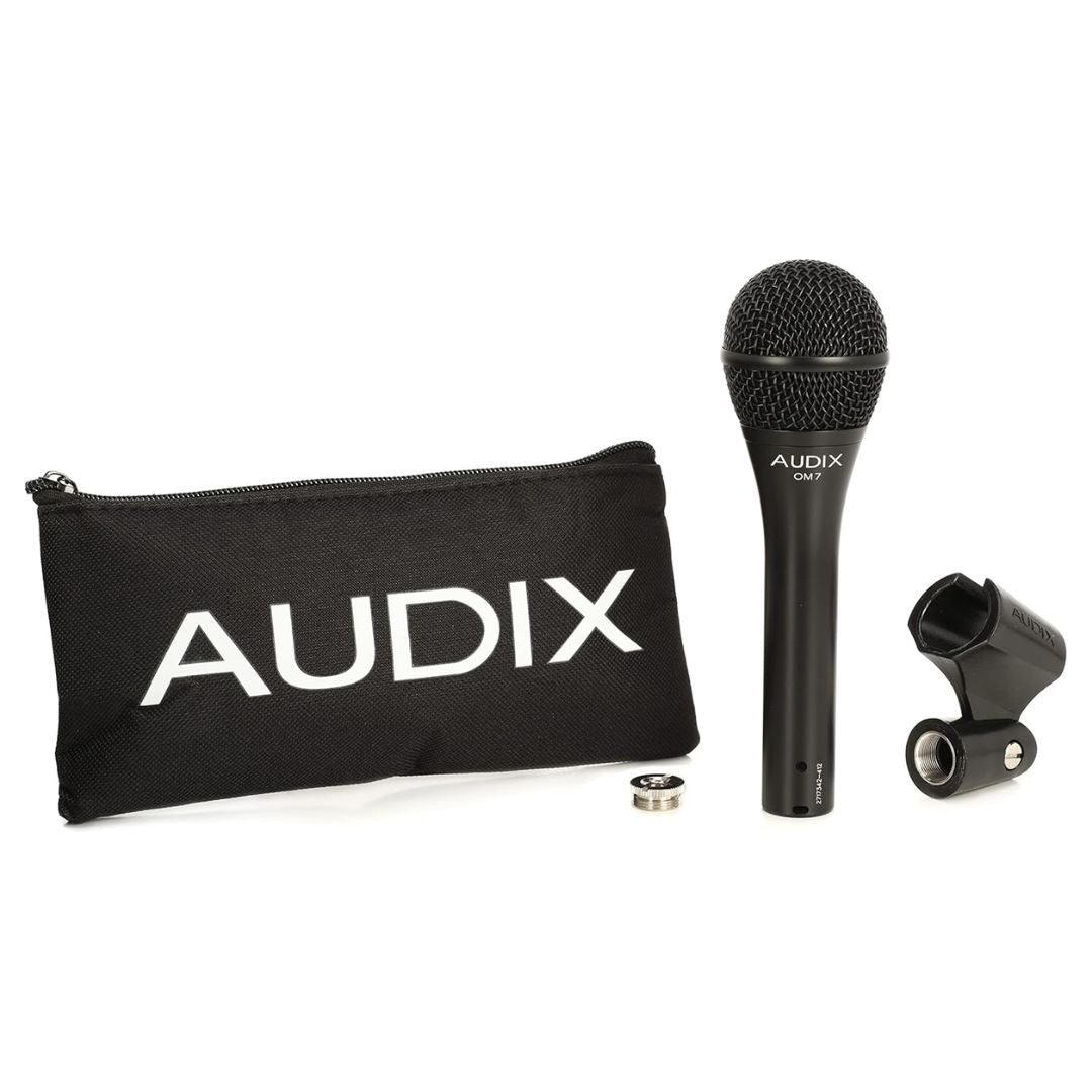 AUDIX OM7 | Micrófono Vocal Profesional Dinámico Hipercardioide