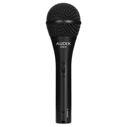 AUDIX OM3 | Micrófono Vocal Profesional Dinámico Hipercardioide