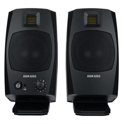 ADAM Audio D3V Black Par | Monitores Activos de Estudio USB-C 3.5”