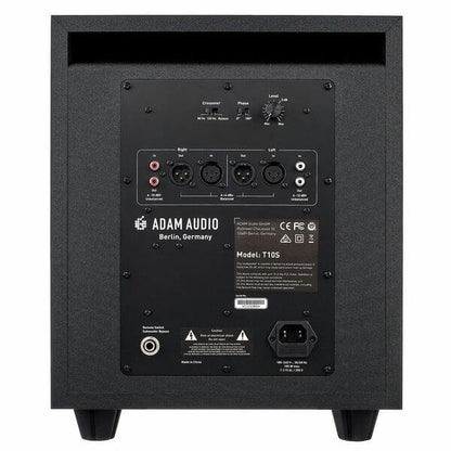 ADAM Audio T10S | Subwoofer Activo Para Estudio de 10” 130W Class-D