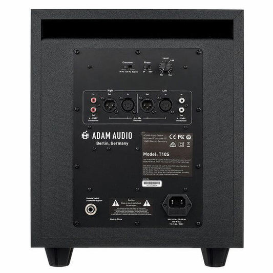 ADAM Audio T10S | Subwoofer Activo Para Estudio de 10” 130W Class-D